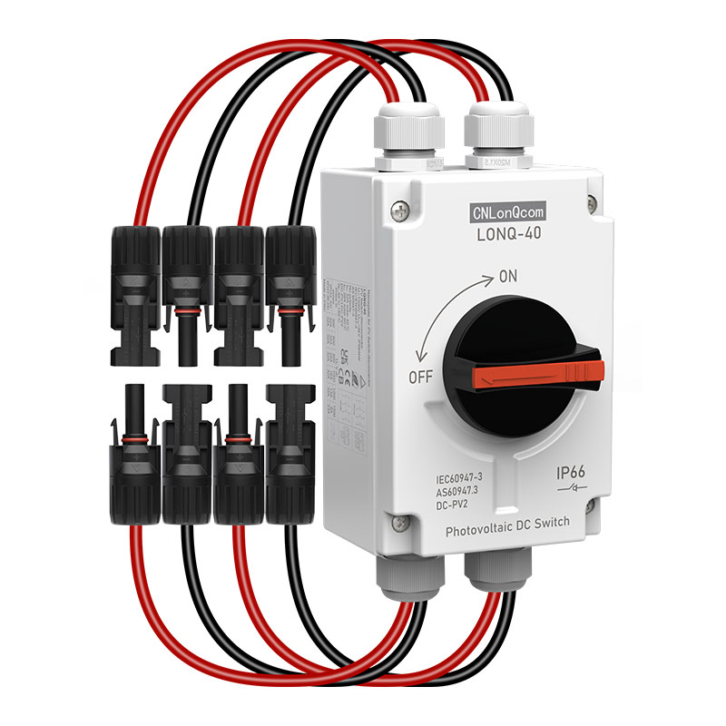 PV Disconnect SWITCH DC1200V 32A cum PV Cable 2in 2out